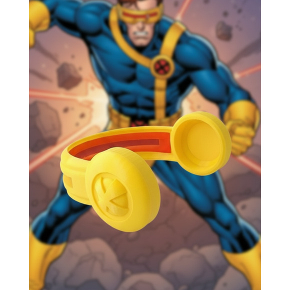 Cyclops X-Men Visor - Premium 3D Printed Costume Prop - Picture 4 of 4